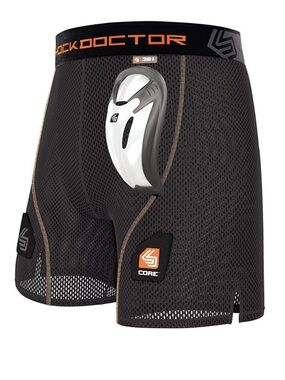 Shock Doctor Core Loose Hockey Shorts BioFlex Cup